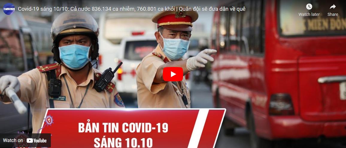 BẢN TIN SÁNG 10/10/2021