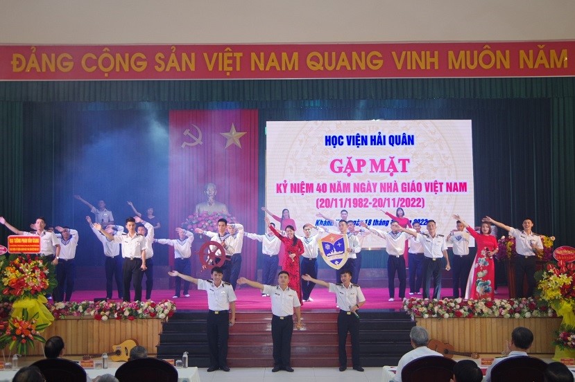 Học viện Hải quân: Gặp mặt nhân kỷ niệm 40 năm Ngày nhà giáo Việt Nam